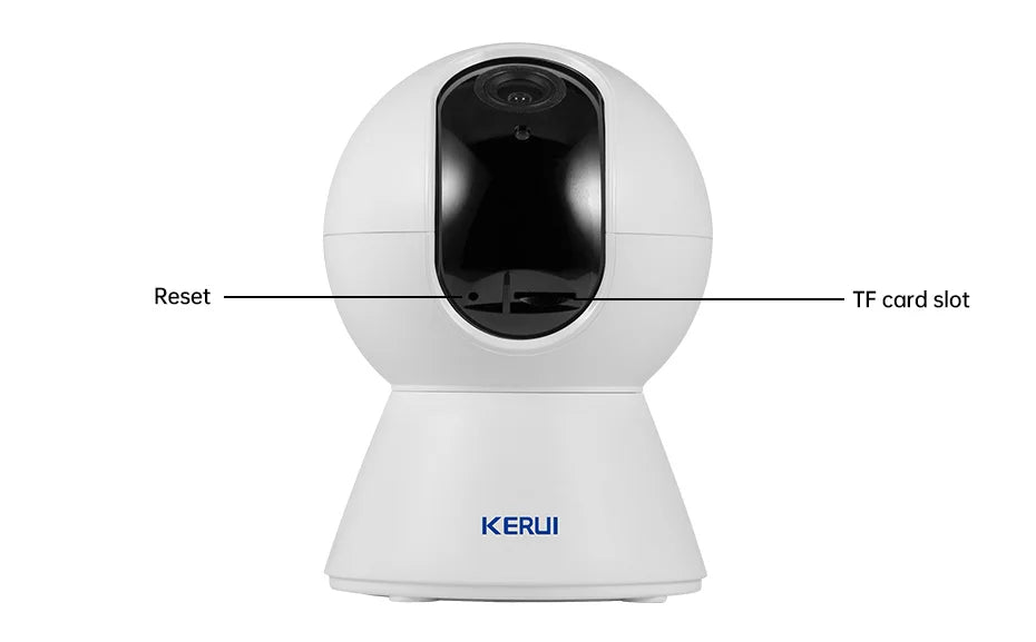 KERUI 5MP 4K WiFi IP Camera Works With Tuya Indoor Wireless Smart Home Security Human Detect Surveillance Camera Auto Tracking - Shoppiline