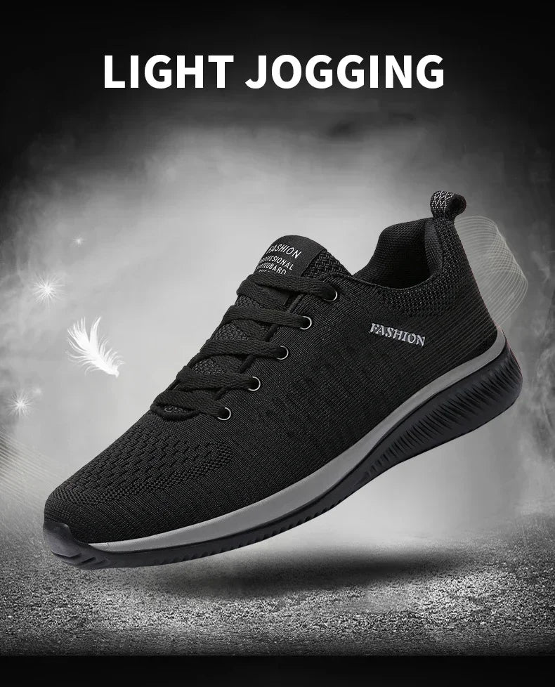 2026 Men Running Walking Knit Shoe Casual Sneakers Breathable Sports Running Athletic Gym Lightweight Outdoor Women Shoes Size