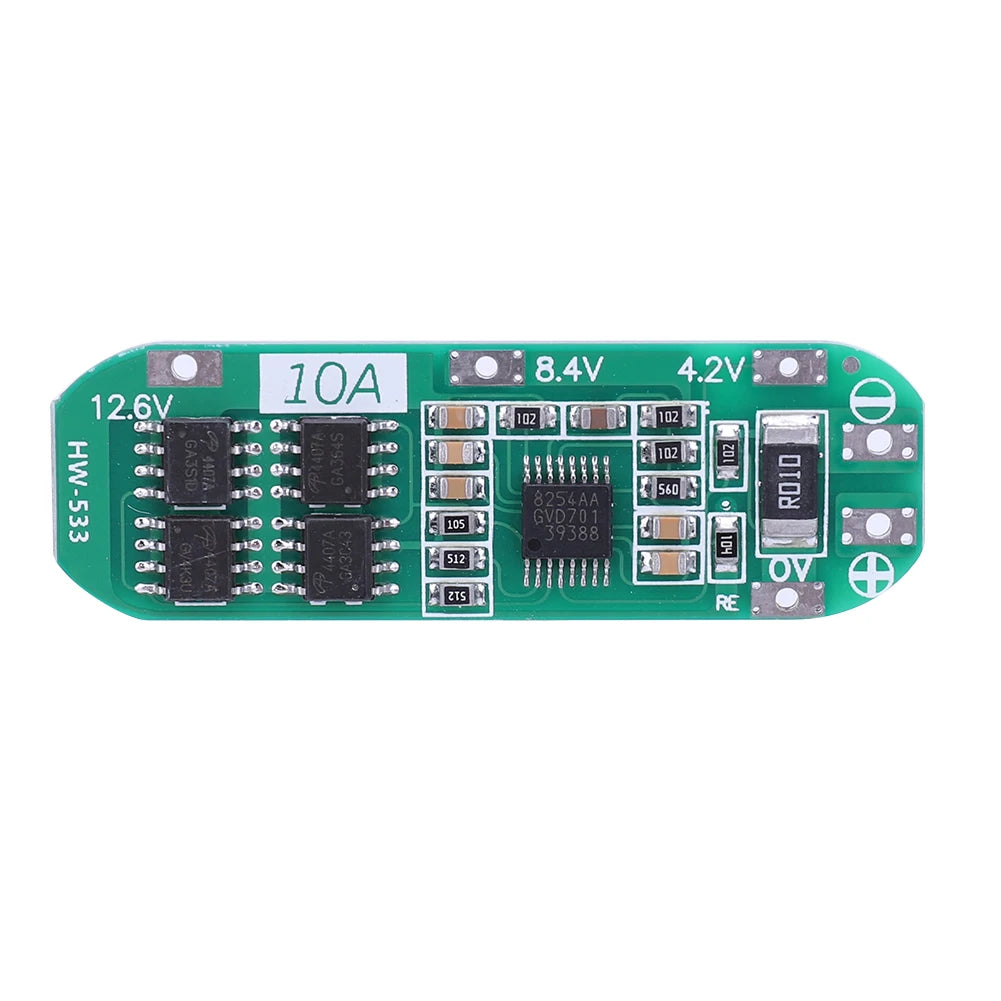 BMS 3S/4S 5A 10A 20A 25A 40A 60A Li-ion Lithium Battery Charger Protection Board 18650 For Drill Motor 12V with Enhance/Balance - Shoppiline