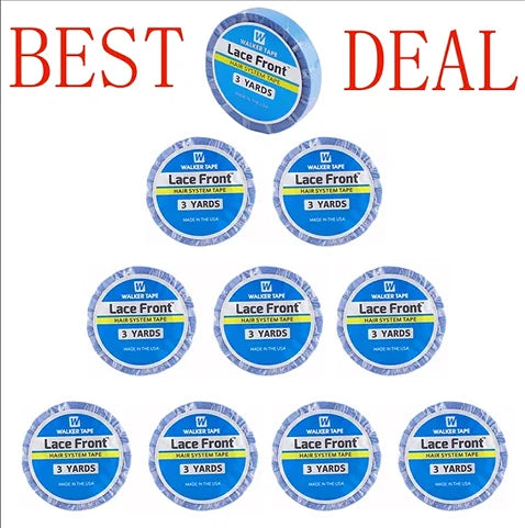 3yard 0.8cm front lace wig glue Double-Sided Tape glue wig glue for tape Hair Extension tape hair lace front tape glue adhesives