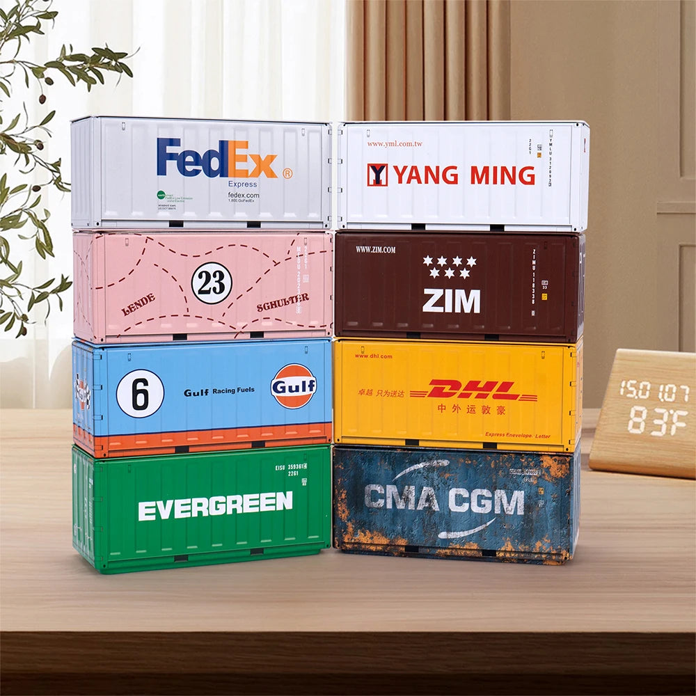 Mini Iron Storage Box Miniature Storage Iron Box Creative Decoration Collect Small Item Desktop Mini Container Model Kids Gifts - Shoppiline