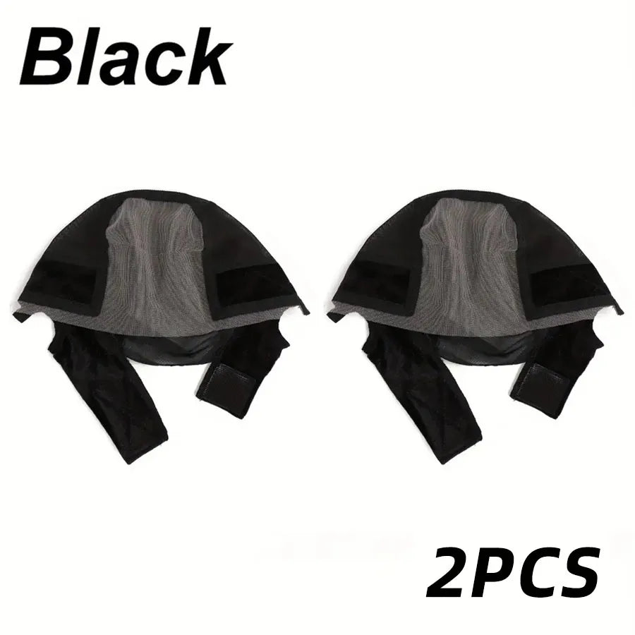 Female Headband Wig Cap Hd Lace Wig Cap For Wig Making U Part Wig Caps With Adjustable Velvet Wig Grip To Wear Wig Nude Hair Net