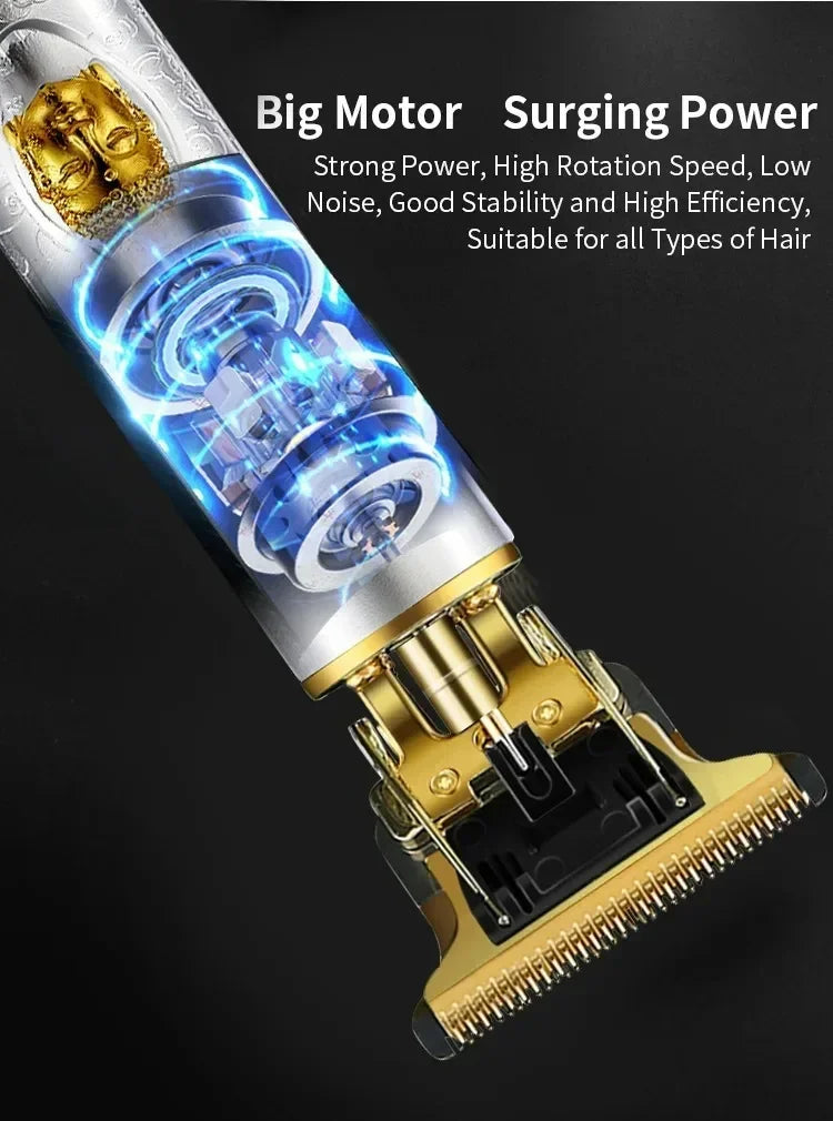 Hair Trimmer Beard Shaving Body Clippers T9 Hair Clipper Electric Hair Cutting Machine Professional Barber Men Trimmer Shaver