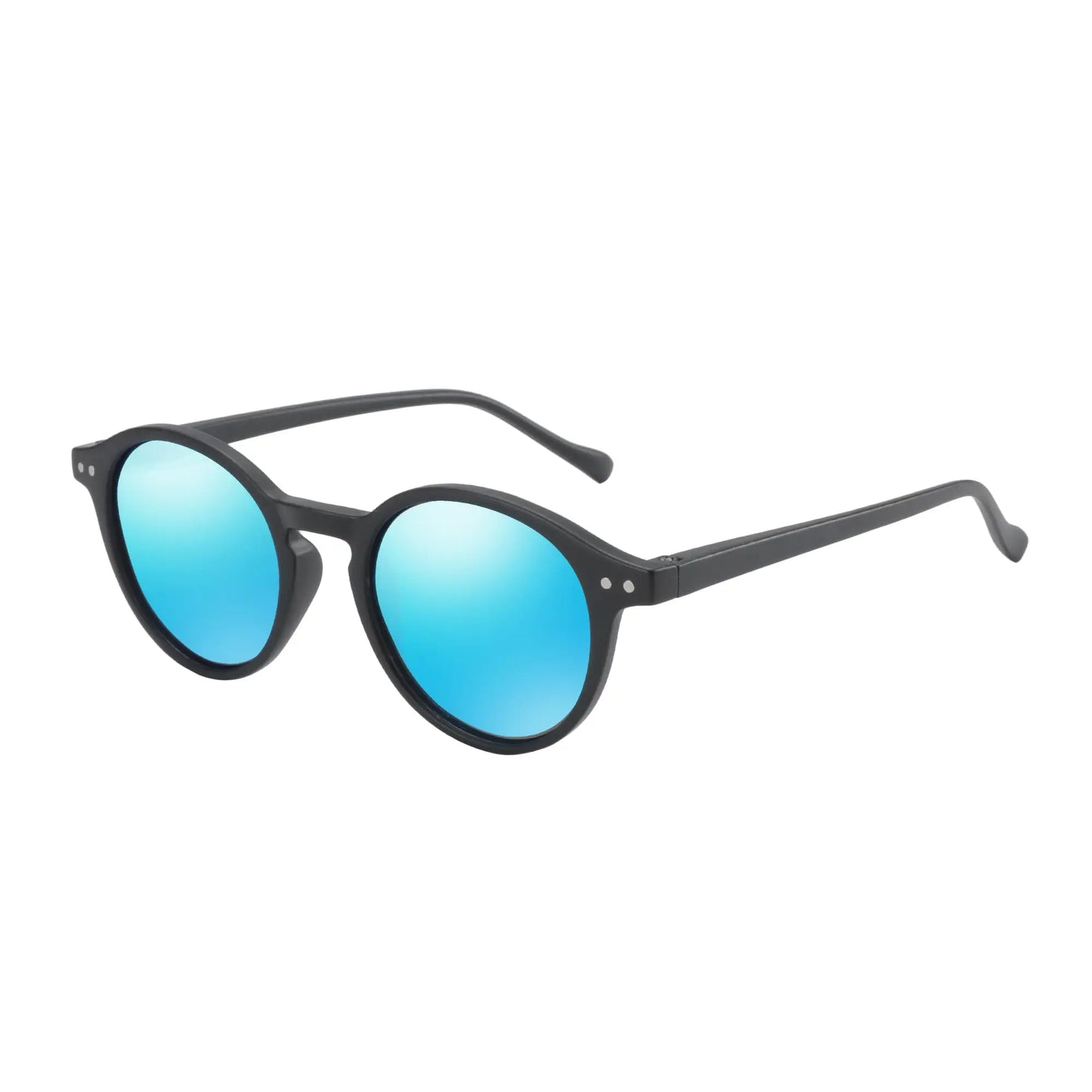 ZENOTTIC Lunettes de Soleil Rétro Polarisées 2023 2024 Hommes Femmes Vintage Petite Monture Ronde Lunettes de Soleil Verres Polarisés UV400 Nuance