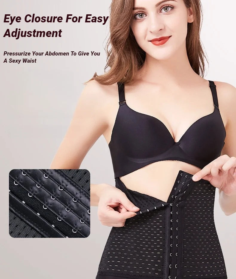 Postpartum Corset Women Body Shapewear Black Belly Band Tummy Slimming Shaping Shaper Flat Belly