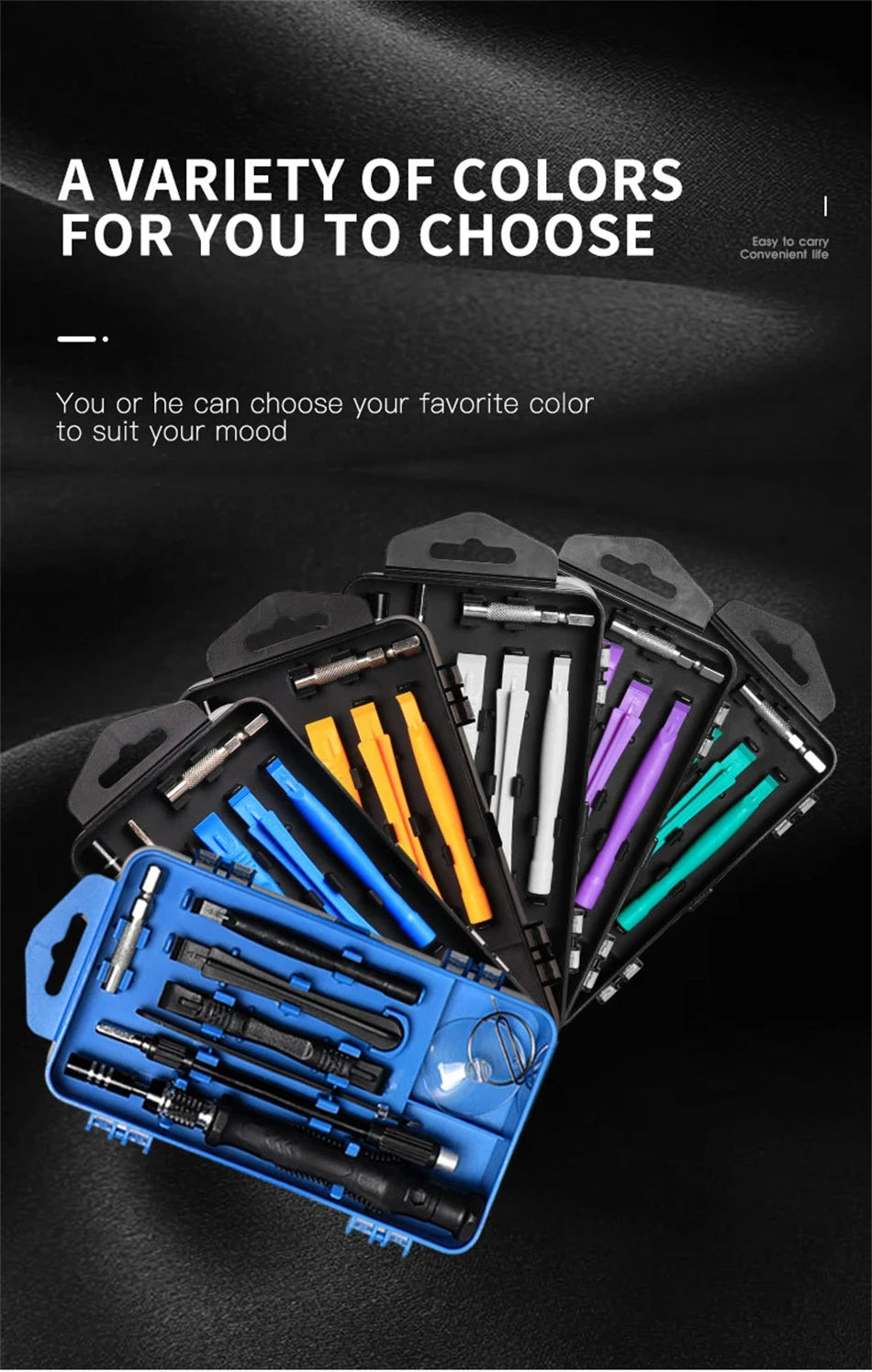 115/117 in 1 Precision Screwdriver Set Magnetic Torx Hex Screw Driver Bits Professional Repair Tool Kit for iPhone Xiaomi Mac PC - Shoppiline