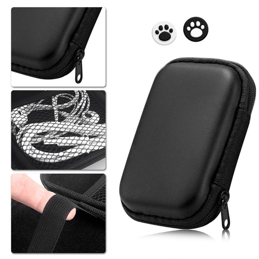Hard Carrying Case For R35S R36S Anti-Scratch Shockproof Travel Storage Bag w/ Mesh Bag&Hand Strap for RG35XX/V/VS