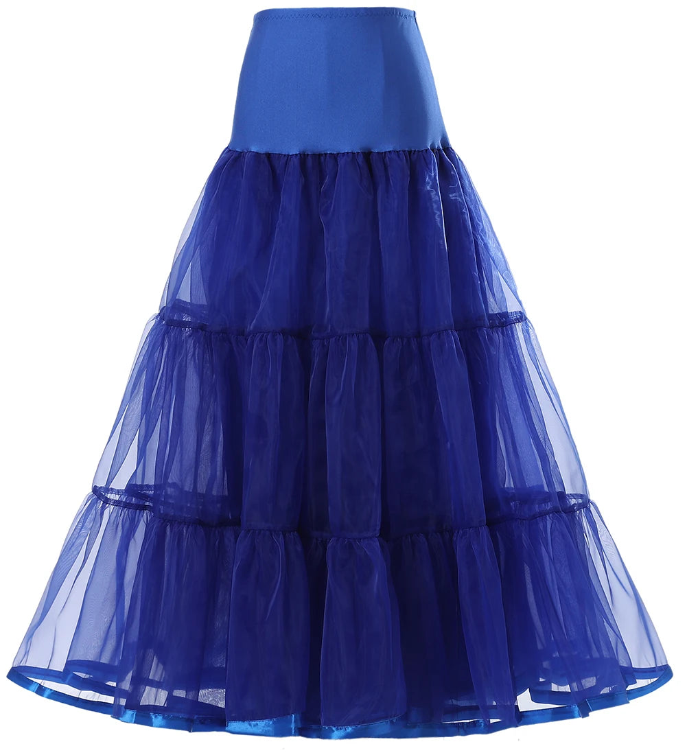 Women's 1 Meter Long Bridal Petticoat Big Wing Boneless Bride Wedding Dance Underskirt Dress Puff Skirt Petticoat Skirt