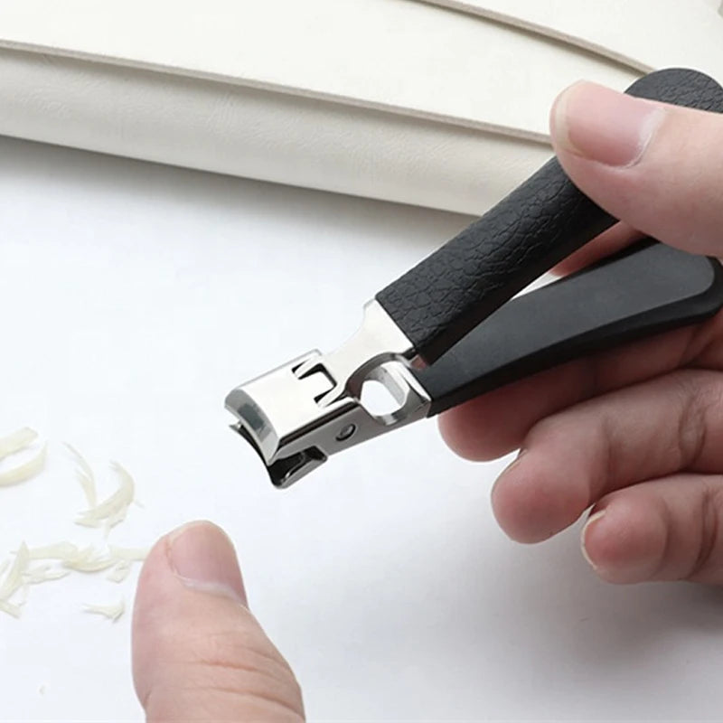 1Pcs Clipper For Thick Nails, Heavy-Duty Large PP Handle Manicure Tools , Unisex, Suitable For Fingernails And Toenails