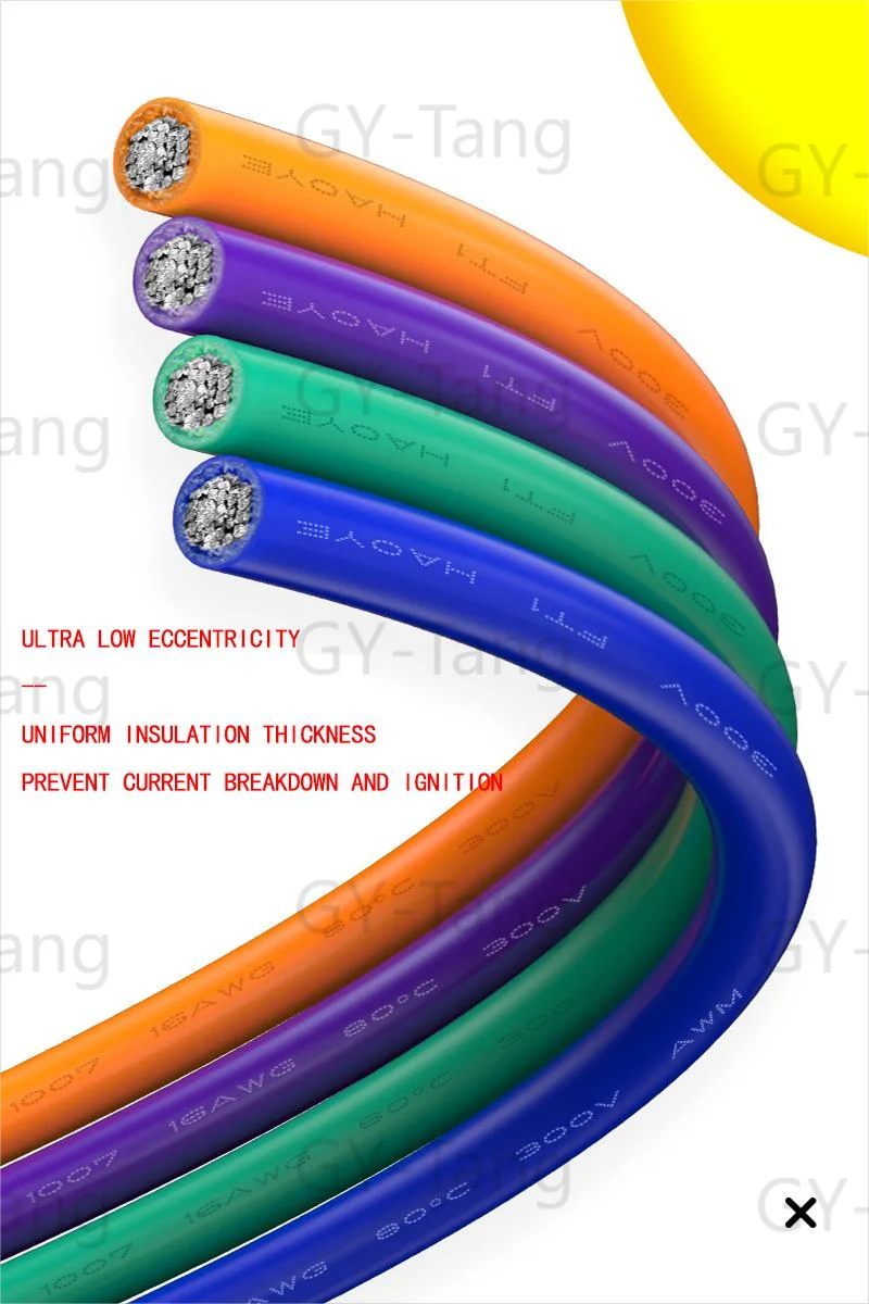 20-24AWG Electric Wire Flexible Silicone Wires 22 Gauge Stranded Tinned Copper Wire 5 Colors 16.4ft/5m Each or 32.8ft/10m Each - Shoppiline