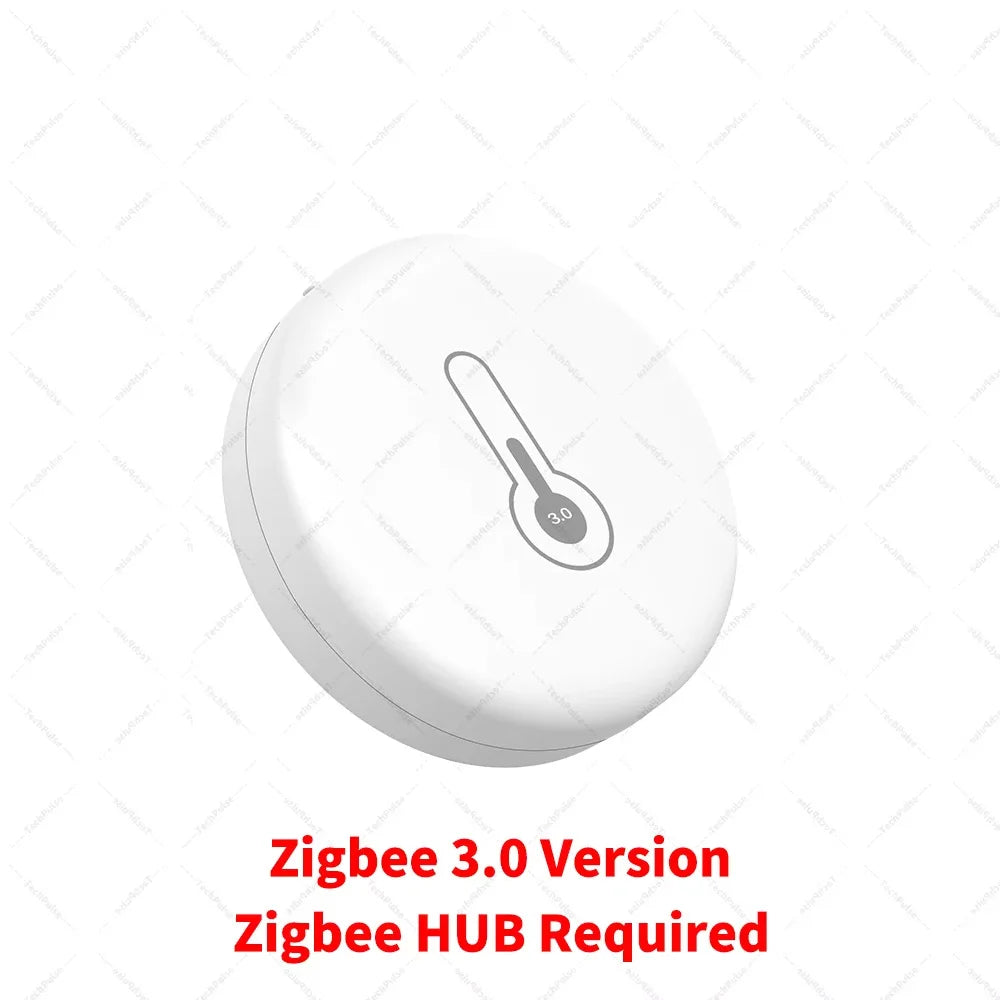 Zigbee Sensor Temperature Humidity Sensor Zigbee Hub Required workwith HA Home Assistant Alexa Yandex ZHA Zigbee2MQTT