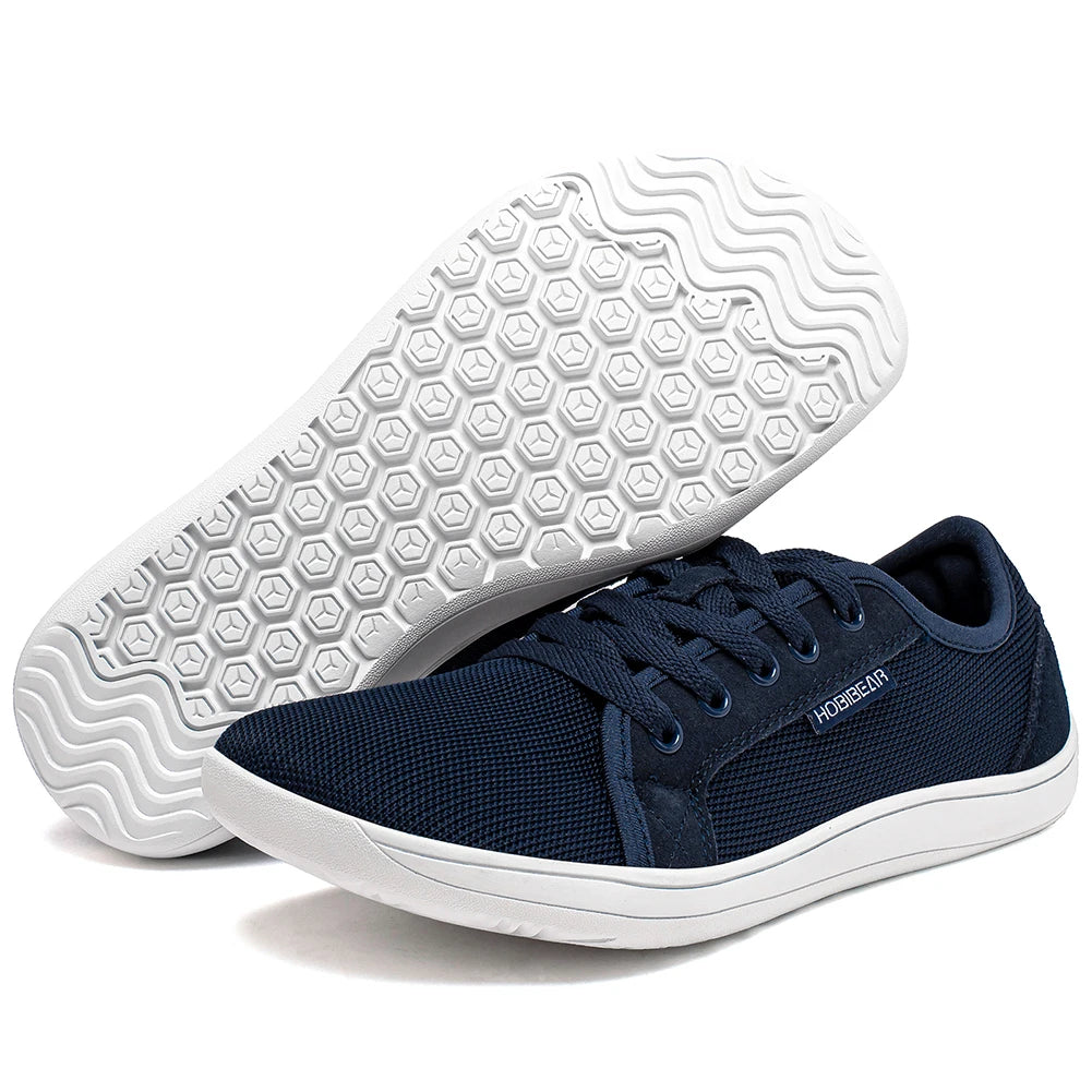 HOBIBEAR Unisex Barfußschuhe mit breiter Zehenbox für Herren und Damen – Outdoor-Trailrunning, minimalistische Wanderschuhe, leicht und atmungsaktiv