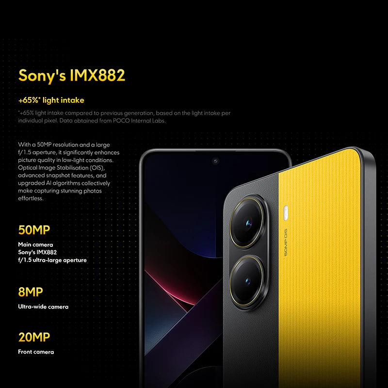 POCO X7 Pro Global Version Cellphone 256GB / 512GB Dimensity 8400-Ultra 6.67" 120Hz Display 6000mAh 5G NFC - Shoppiline
