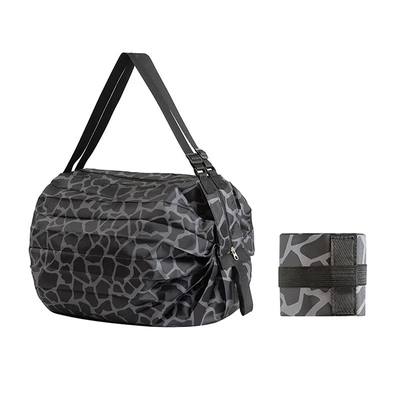 Foldable Eco-friendly Waterproof Storage Bag for Travel Shopping Portable Handbag Extra Large Capacity Travel Essentials