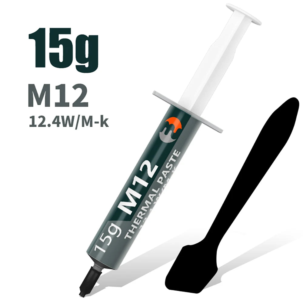 MJ Thermal Paste Performance Thermal Conductive Grease Paste 12.4 W/MK 1/4/8/15/30g For Game PC PS5 CPU GPU Cooling