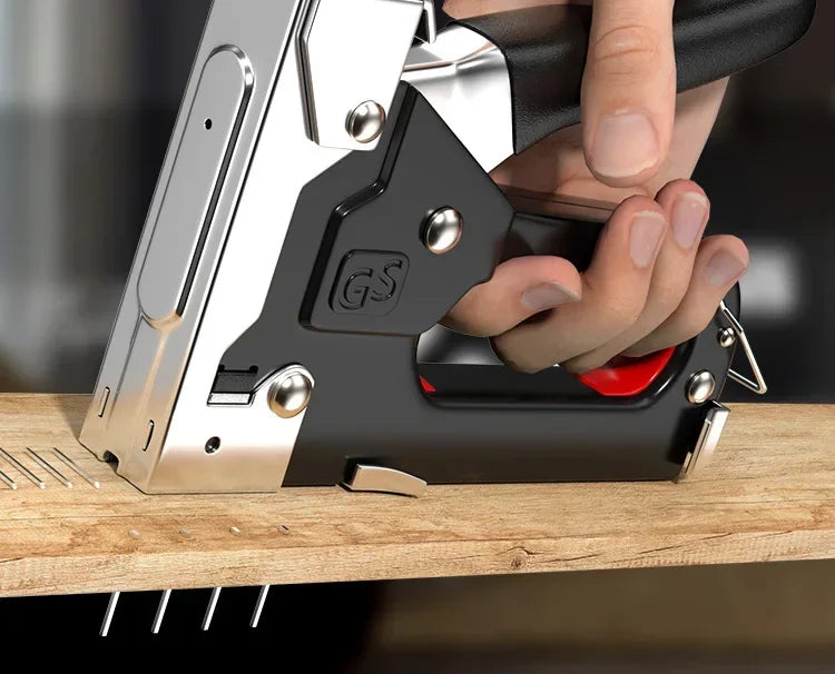 Manual Nailing Gun Light duty Home Use Code Nailing Gun Air Nail Woodworking Special Direct Staple Book Carpentry Tools U/T/N - Shoppiline