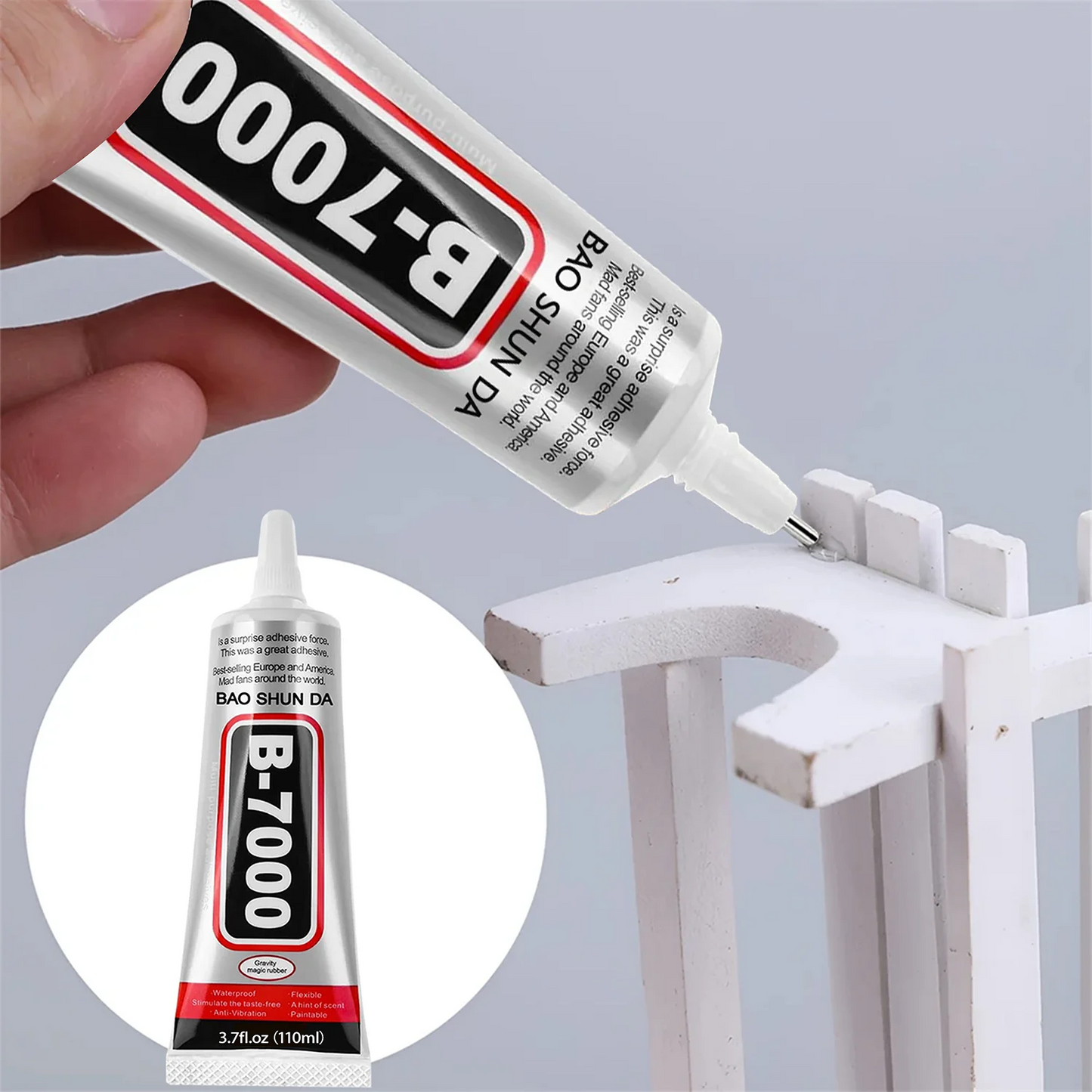 15ML 50ML 110ML B-7000 Clear Contact Phone Repair Adhesive Universal Glass Plastic DIY Glue T7000 with Precision Applicator Glue - Shoppiline