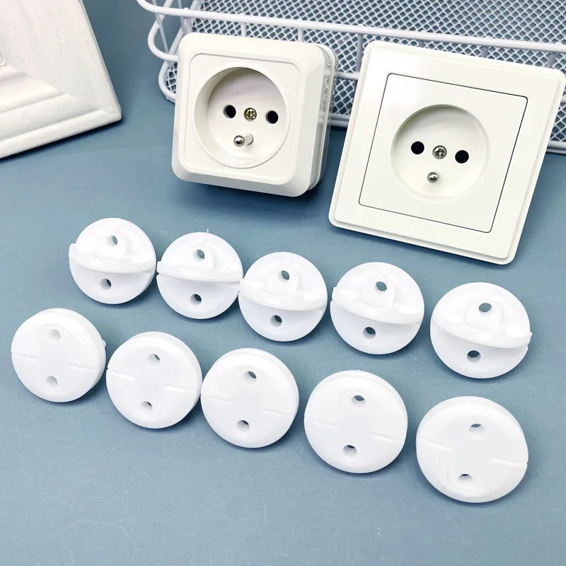 Baby Anti Electric Shock Safety Power Supply Protection Cover Child Power Supply Safety Cover French Socket Protection Cover