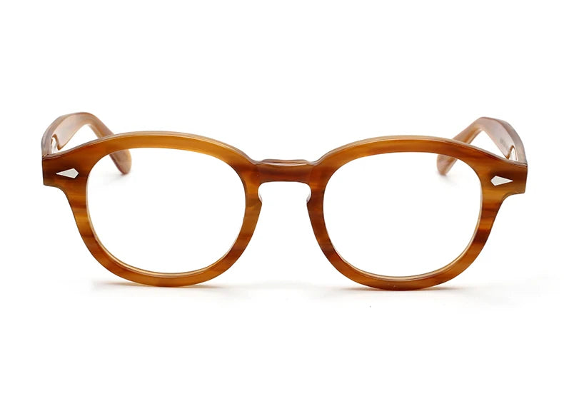 Johnny Depp Lemtosh Eyeglasses Frame Men Optical Glasses Women Computer Goggles Clear Lens Luxury Brand Vintage Acetate Frame