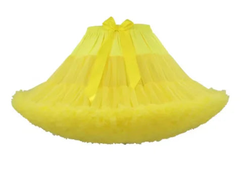 Lowest Pirce Womens 2-Layered Pleated Tulle Petticoat White Black Tutu Puffy Party Cosplay Skirt Lolita Cosplay Bridal Crinoline
