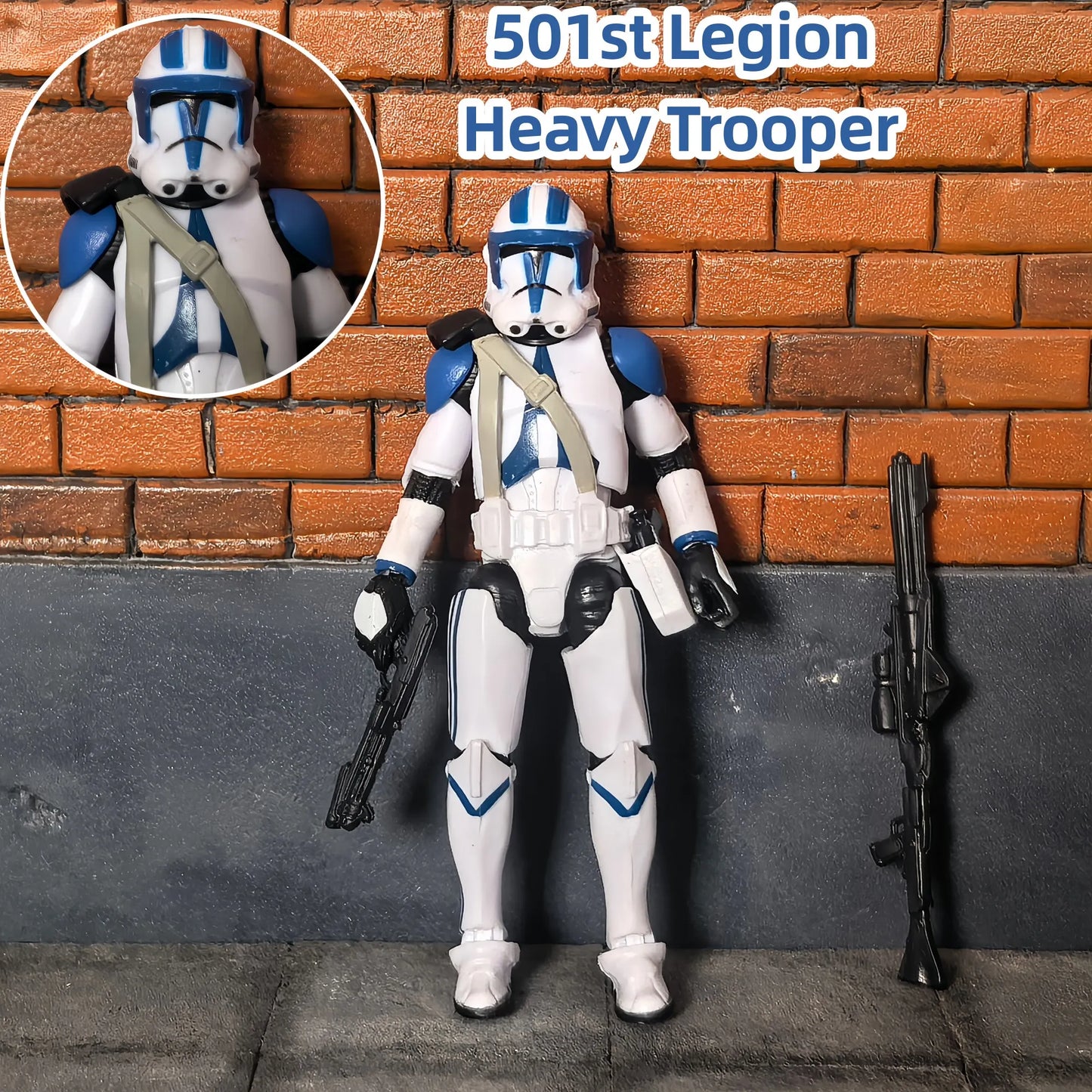 Star Wars 3.75 Inch Trooper 1/18 501st Legion Action Figure Hardcase REX Anakin Dogma Tup Toys Model Loose - Shoppiline