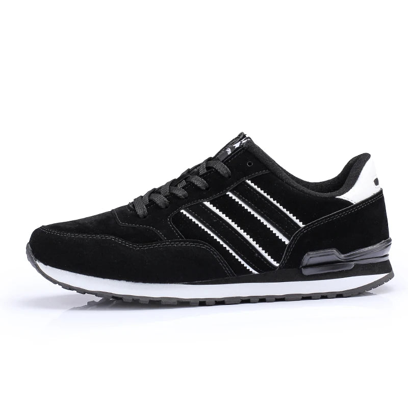 2024 New High Quality Men's Sneakers Leather Casual Shoes Autumn Breathable Men Shoes Male Flat Shoe - Shoppiline
