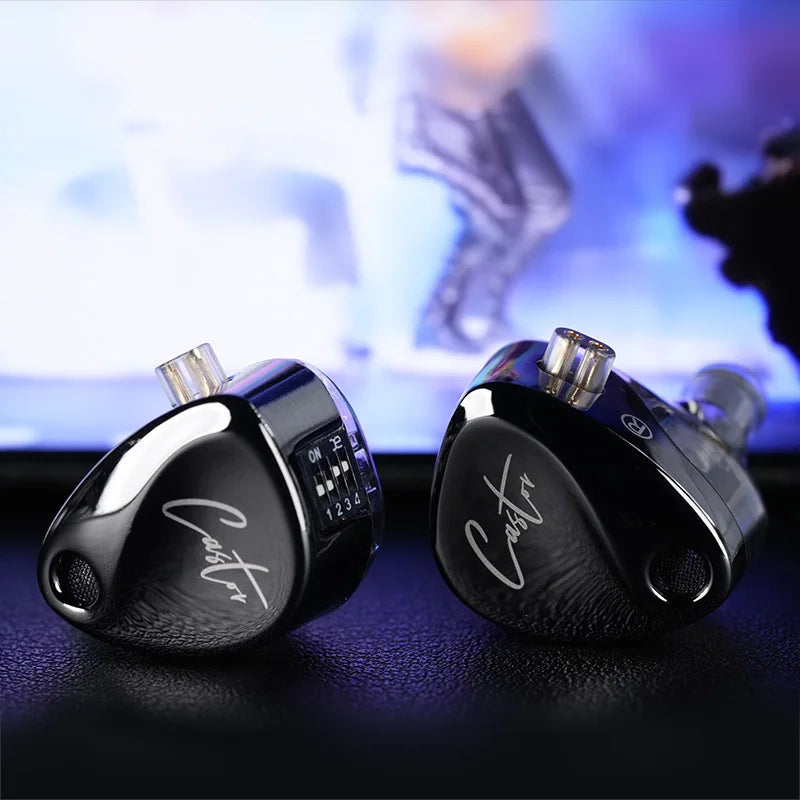 KZ Castor 2DD Dynamic in Ear HiFi Earphone High-end Tunable Game Sport Headsets Monitor Headphone Earbuds EDX PRO ZSNPRO ZVX