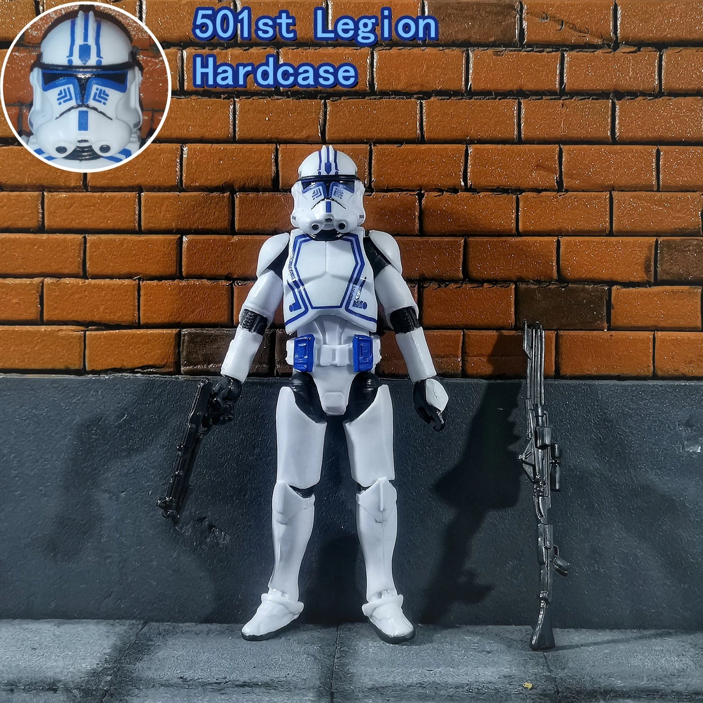 Star Wars 3.75 Inch Trooper 1/18 501st Legion Action Figure Hardcase REX Anakin Dogma Tup Toys Model Loose - Shoppiline