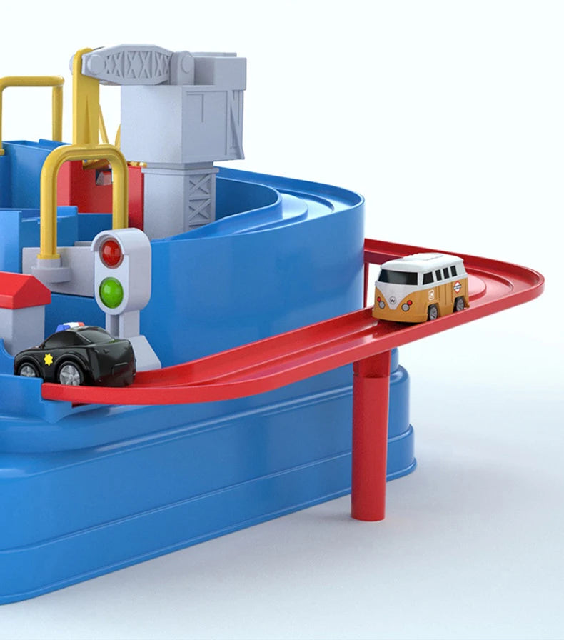 Racing Rail Car Model Space Aerospace Animals Educational Toys Children Train Track Adventure Brain Mechanical Interactive Game - Shoppiline