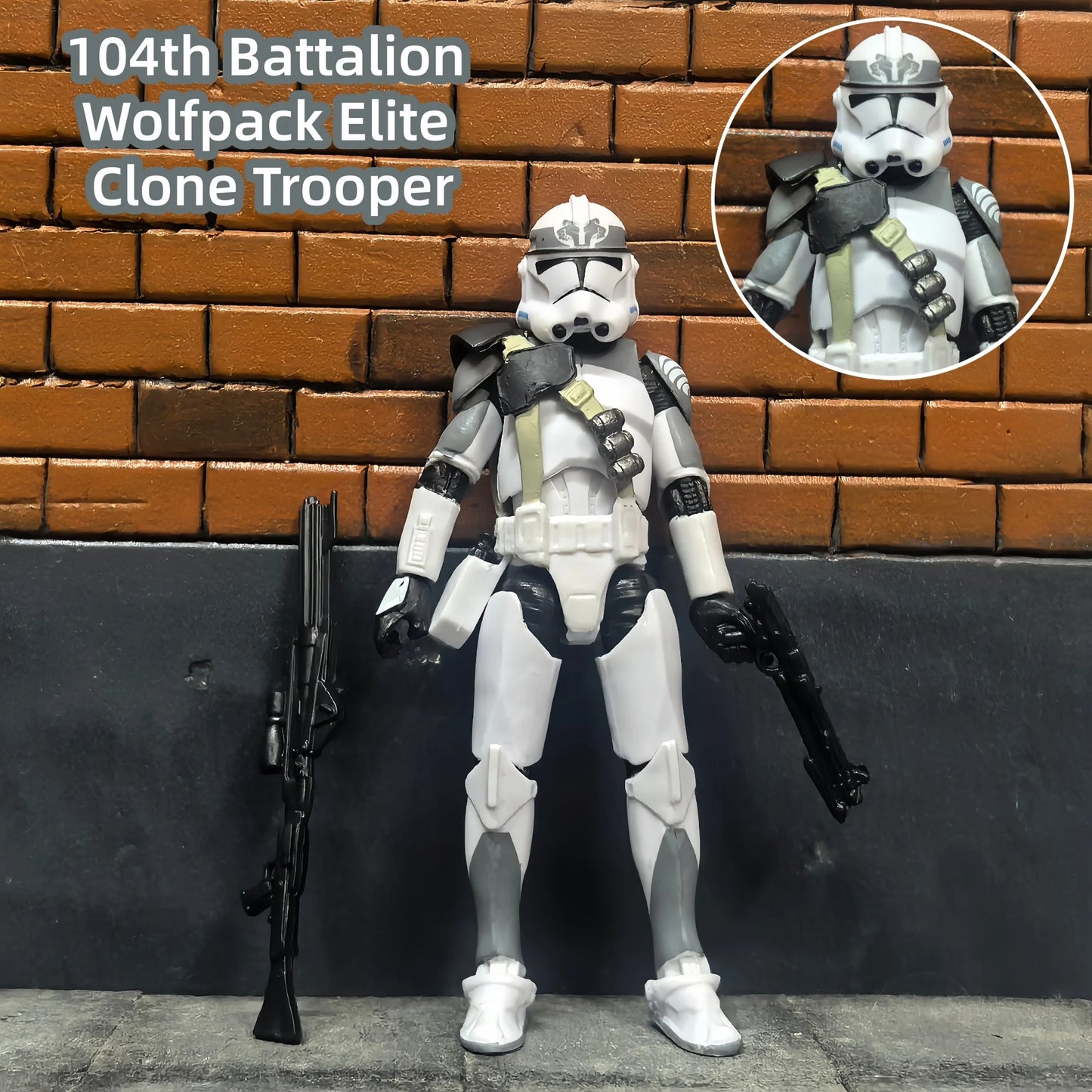 Star Wars 3.75 Inch Trooper 1/18 501st Legion Action Figure Hardcase REX Anakin Dogma Tup Toys Model Loose - Shoppiline