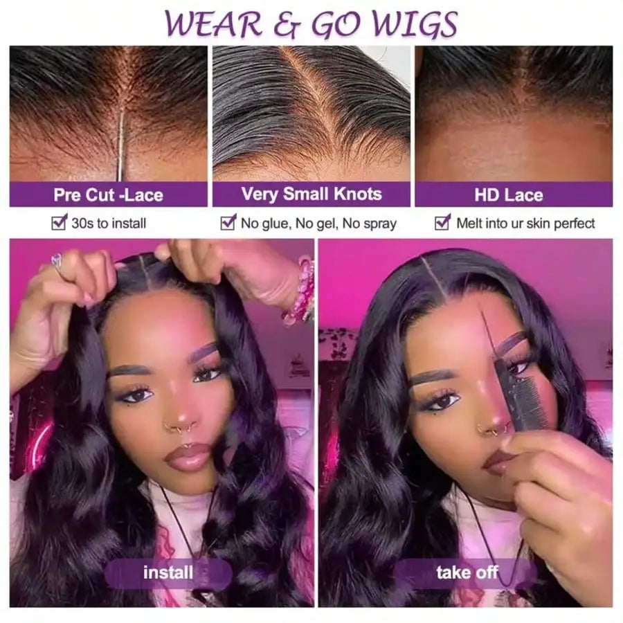 30 40 Inch Body Wave Human Hair Wigs 13x6 Hd Lace Front Wig human hair 13x4 360 Lace Frontal Wigs 4x4 Lace Closure Wig For Women