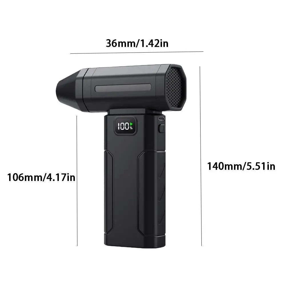 X8 Brushless Turbo Jet Fan Blower 150000RPM Powerful Electric Air Blower Vacuum Dust Cleaner Portable Dust Cleaner Violent Fan - Shoppiline