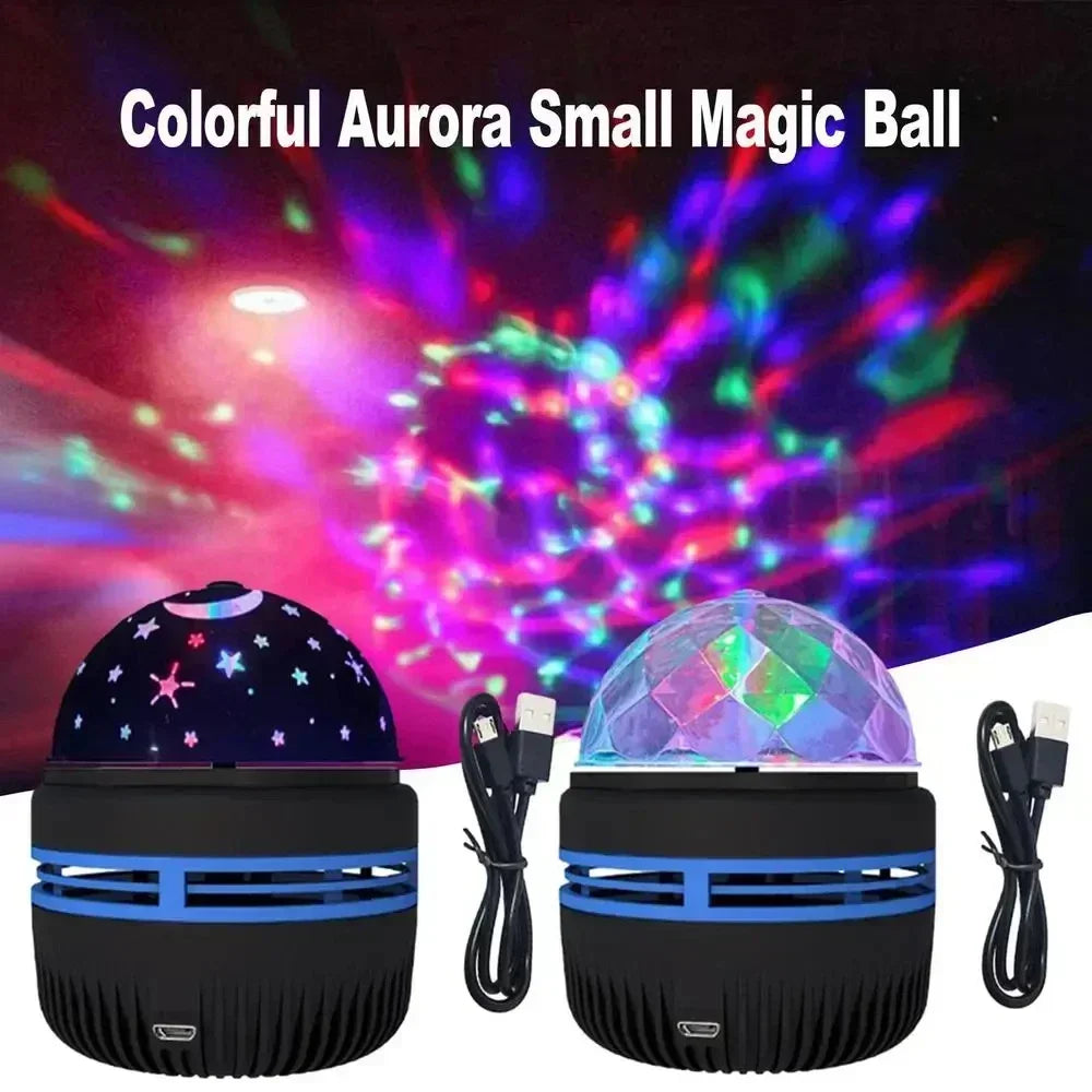 Galaxy Projector RGB Star Projector USB Powered Remote Control Night Light Lamp for Birthday Gifts Holiday Party Room Decoration