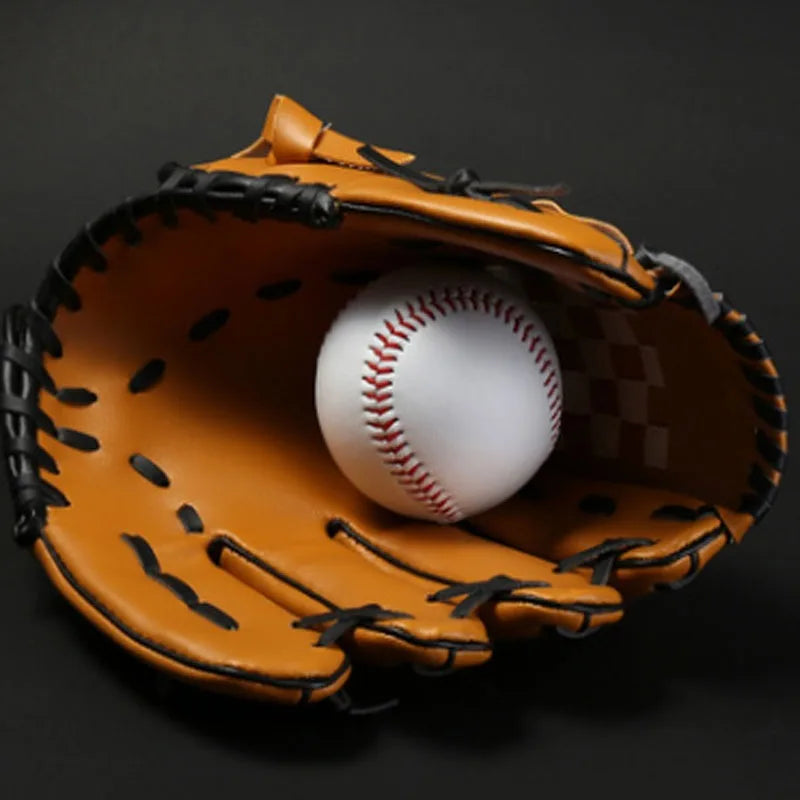 Outdoor camping sport Baseball Gloves Softball Practice Equipment Size 9.5 Left Hand For Kids/Adults Man Woman Training - Shoppiline