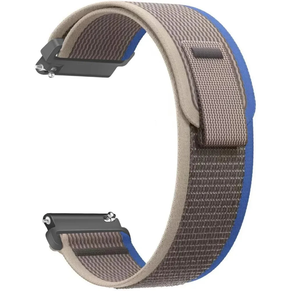 Nylonarmband für HaiWei Galaxy Watch 7 6 5 4 40mm 44mm Classic/Active/Gear S3 Frontier 20mm 22mm Sport Loop Armband Amazfit GTS 3 4