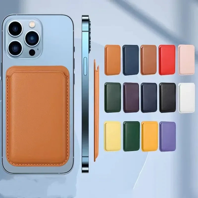 Luxury Magnetic Leather Wallet Case for iPhone 17/16/15/14/13/12 pro Max - Card Holder Phone Bag Cover Accessory