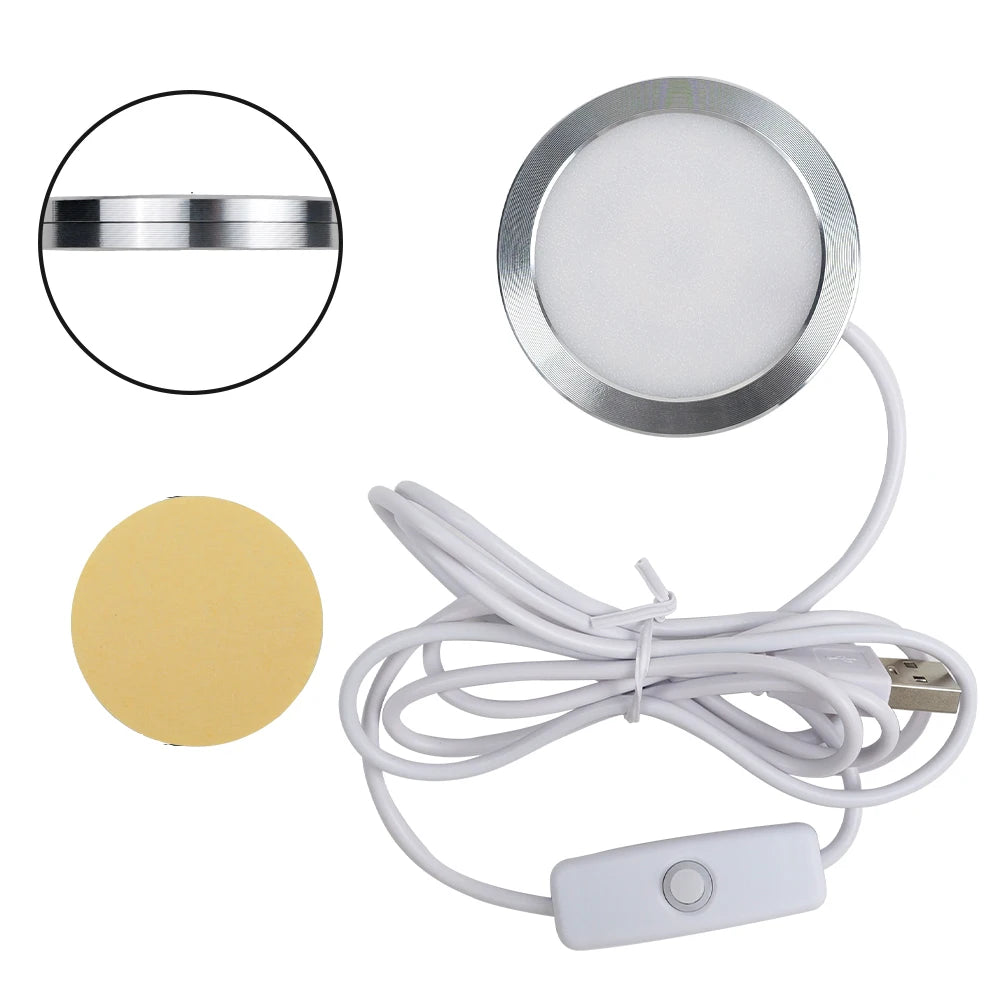 For Bambu Lab Led Lamp Kit 001 3D Printing DIY Model LED Lamp Kit 3D Printing Parts Led Lamp Kit 001 Rechargeable For Bambu Lab