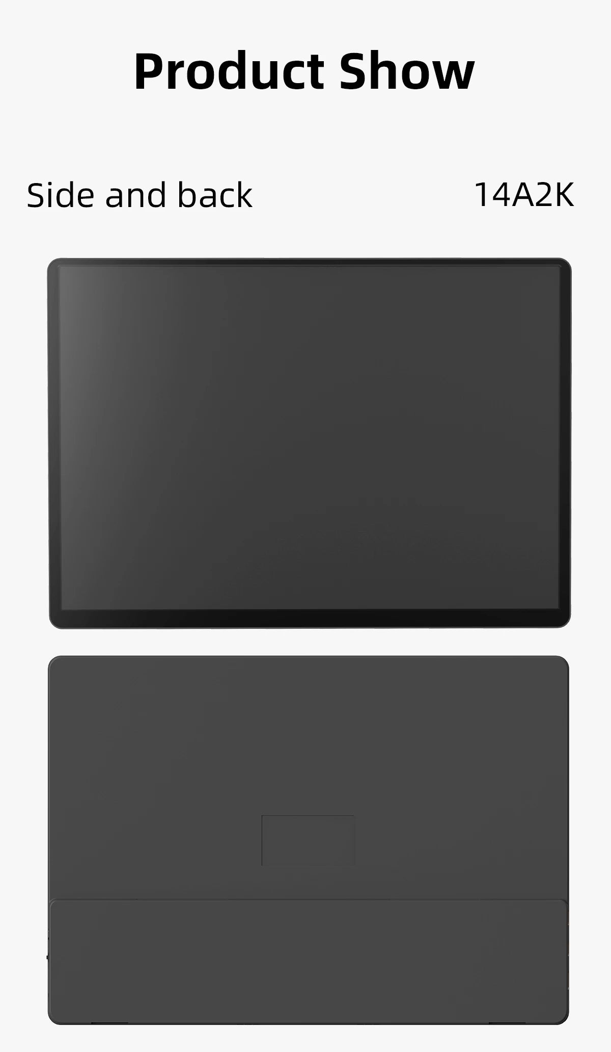 ZSUS 2160*1440  14-inch 2K Portable Monitor 60HZ For Laptop XBox PS4 / 5 Switch TV Box Cell Phone PC Extension  Mobile - Shoppiline