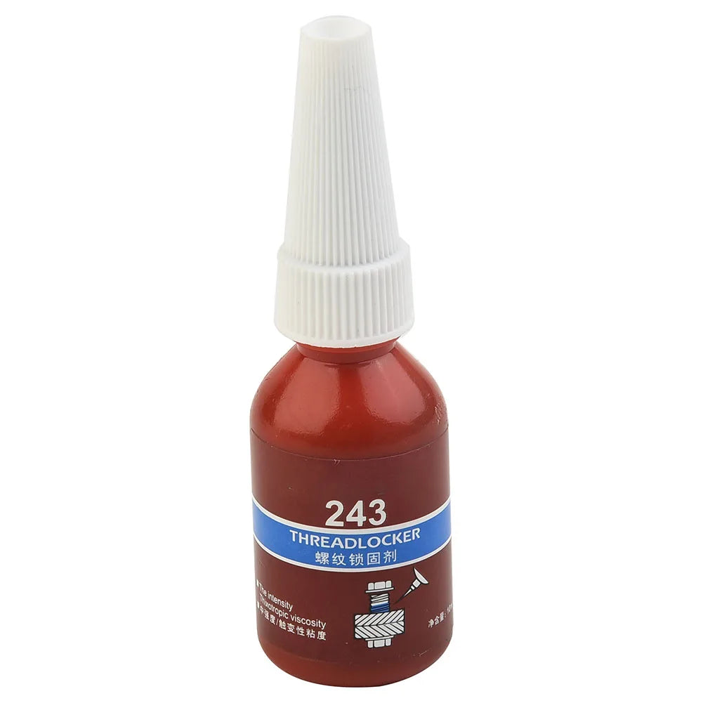 10ml Blue Threadlocker Medium Strength Threadlocker 243 Sealing Thread Locking For Locking And Sealing Of M6-M20 Thread