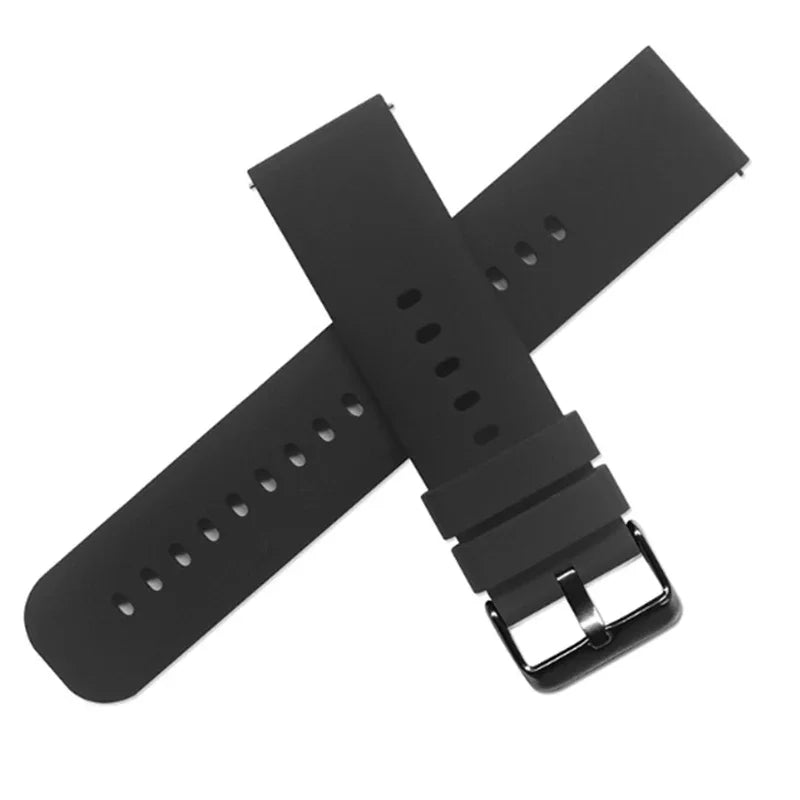 Hot Sell 20MM 22MM Silikon Uhrenarmband 20/22mm Universal Armbanduhrband für P22 Smartwatch & Andere Uhren Armband