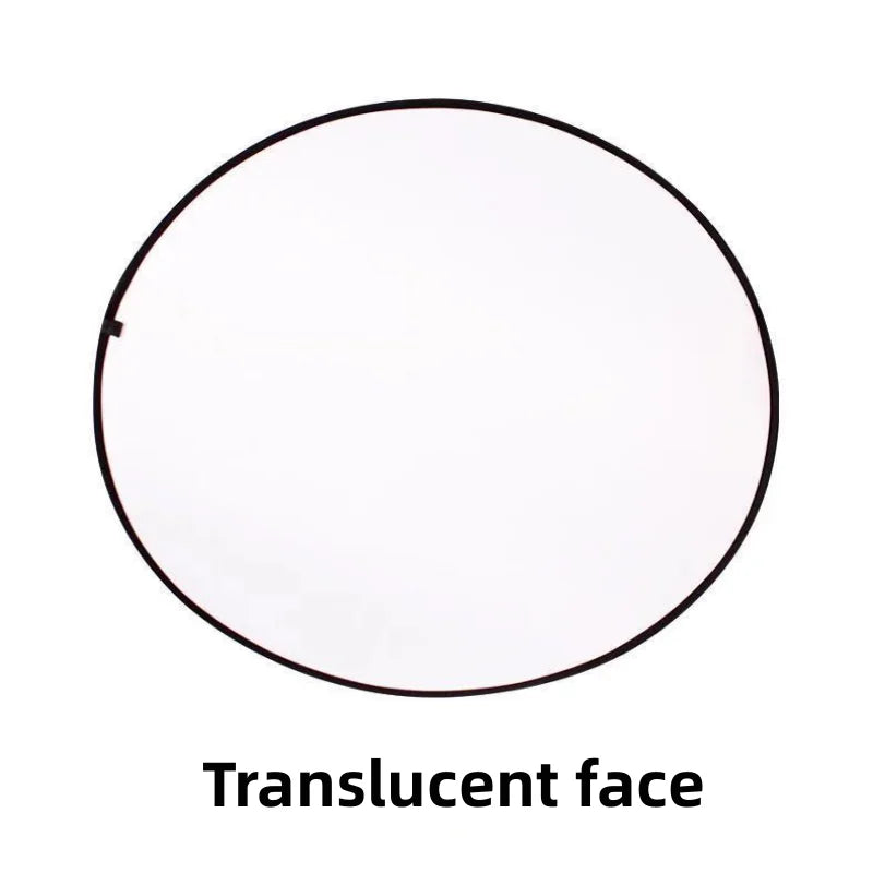 Clearance_RF01 24" Reflector 5in1 30CM 60CM 80CM 110CM Silver White Gold Portable Collapsible Soft Light Round Photography for S