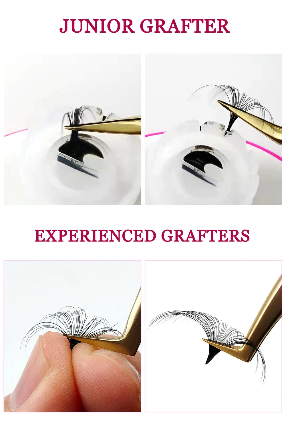 Abonnie Classic Eyelashes Extensions Individual Volume Lashes Fluffy Ultra Soft Eyelash Extensions