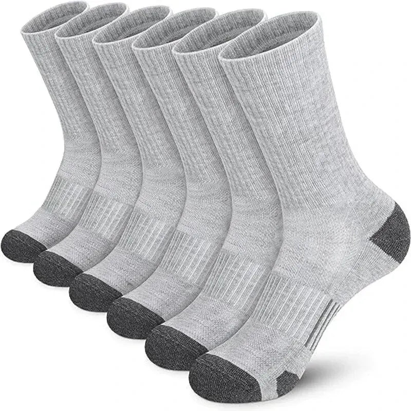 Men's High-Performance Gym & Outdoor Socks – Soft, Comfortable with Enhanced Traction for Soft Surfaces
