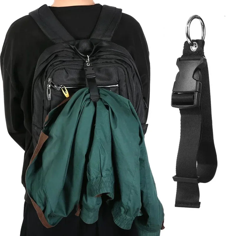 Travel Luggage Fixed Strap Backpack External Strap Portable Strap With Release Buckle Add-A-Bag Luggage Strap Belt Jacket Holder