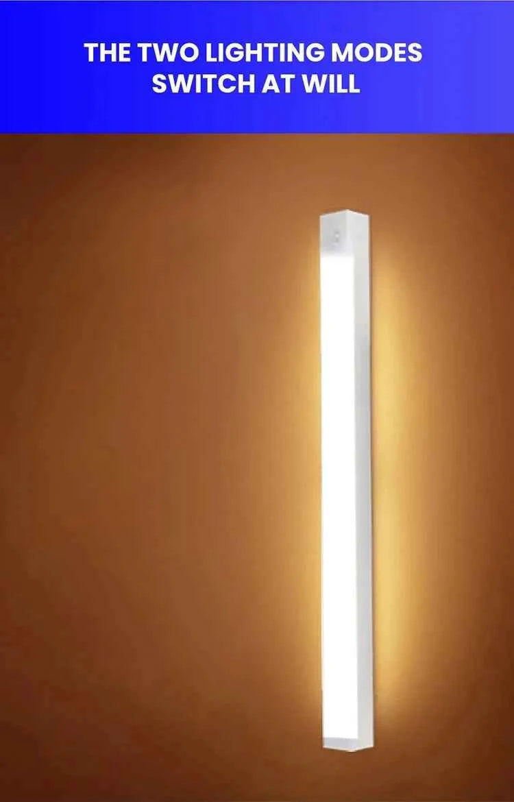Wireless LED Night Lights Motion Sensor Lights Closet Kitchen Night Lights Bedroom Detector Light Cabinet Staircase Backlit