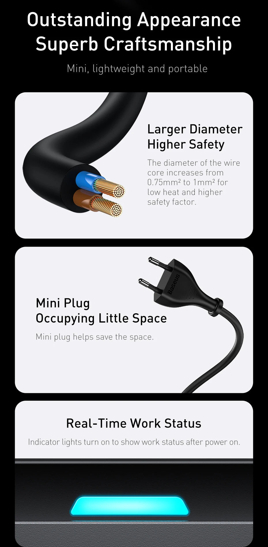 Baseus GaN3 100/ 65W Desktop Charger Quick Charge QC 3.04.0 USB C Type C Phone Charger For iPhone15 Huawei Xiaomi MacBook Laptop - Shoppiline