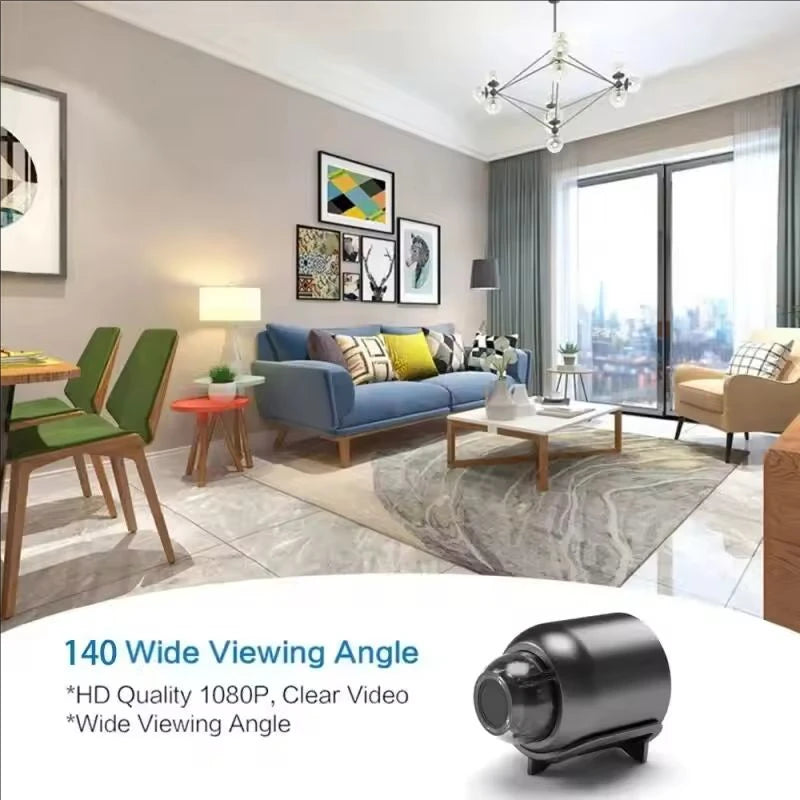 1080P New X5 Mini Camera Clear Night Vision Light Weight Portable Premium Cams Motion Detection Wireless Surveillance Camera