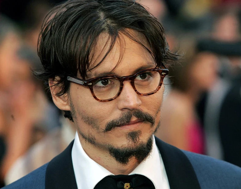 Johnny Depp Lemtosh Eyeglasses Frame Men Optical Glasses Women Computer Goggles Clear Lens Luxury Brand Vintage Acetate Frame