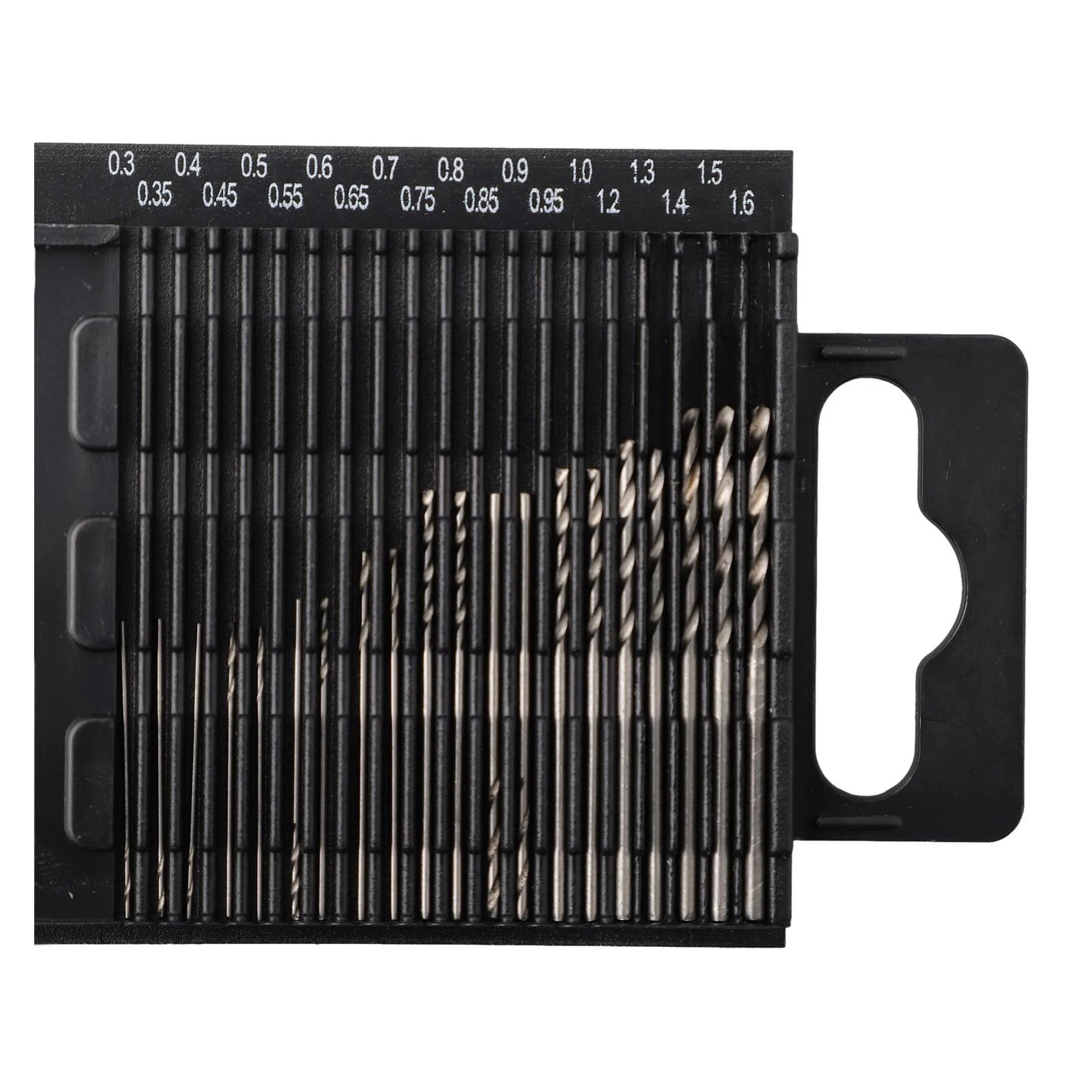 20Pcs Drill Bits For Precision Crafts Jewellery Watch Repair Model Making Hobby Work Electronics 0.3mm-1.6mm Mini HSS Spiral Dri