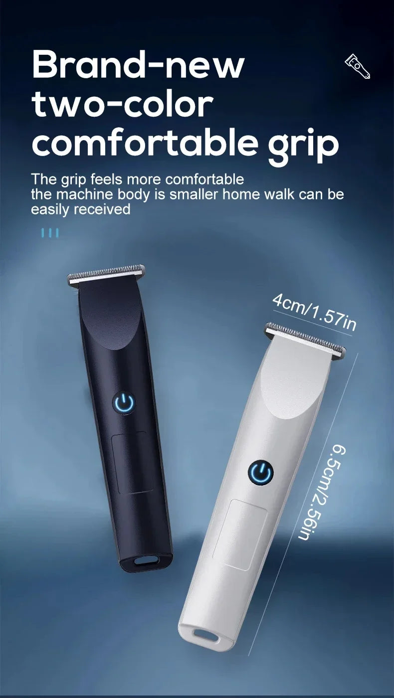 Electric Hair Trimmer Adjustable Cutter Head Design Men Professional Barber Cutting Shaving Machine USB Charging For Home Salon